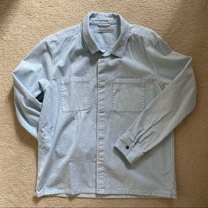 Outerknown Corduroy Shirt - Baby Blue